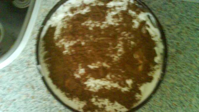 Rumové Tiramisu, Hotové tiramisu