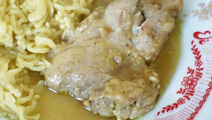 Ruské kuře na smetaně