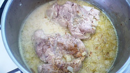 Ruské kuře na smetaně