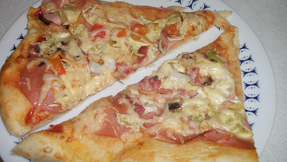 Rychlá pizza, jen se zakousnout
