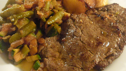 Steak podle Bruce Willise