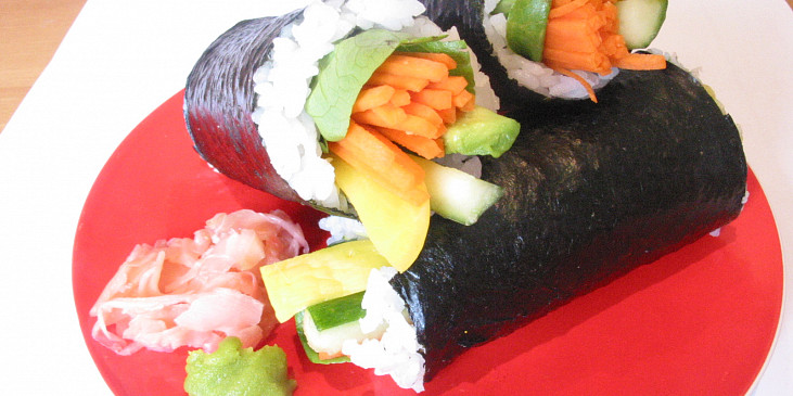 zeleninove sushi