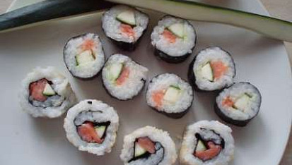 Sushi pro vegetariány a ne-konzumenty syrového masa