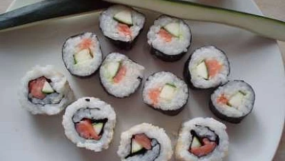 Sushi pro vegetariány a ne-konzumenty syrového masa