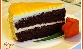 Tříbarevný koláč