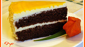 Tříbarevný koláč