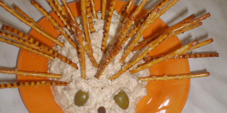 Tvarohovo-sýrový ježek