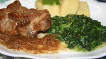 Vepřové kotlety na česneku