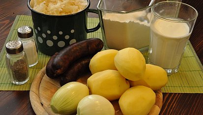 Bílá zelňačka, Ingredience