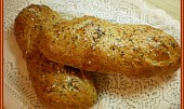 Dobré chlebové "večky" II., po 15i minutách pečení vytáhnout z trouby