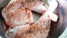 Dušené kuřecí na smetaně a sýru