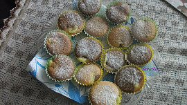 Dvojbarevné muffiny