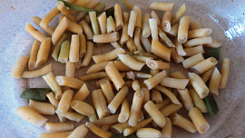 Fazolky zapékané - s masem a rýží