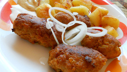 Karbanátky s bramborovými chipsy