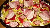 Kološvarák podle tety Hedy, Dospod i nahoru můžeme dát anglickou slaninu