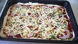 Kynuté těsto na pizzu