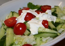 Lehký a rychlý zeleninový salát