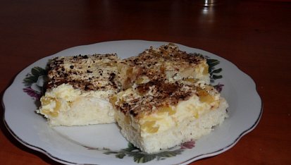 Mandlovo-bílkové hrnečkové řezy - naše oblíbené