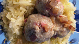 Prababiččiny špekové  knedlíky