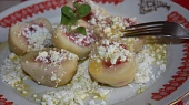 Rychlé tvarohové knedlíky ovocné, Rychlé tvarohové knedlíky ovocné