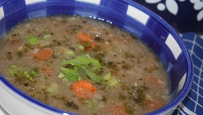 Škvarkovo-chlebová polévka, Škvarkovo-chlebová polévka