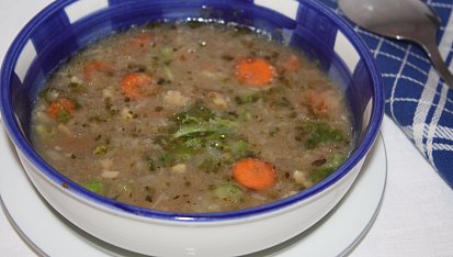 Škvarkovo-chlebová polévka, Škvarkovo-chlebová polévka