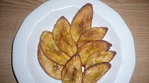 Smažený plantain (banány)