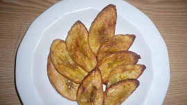 Smažený plantain (banány)