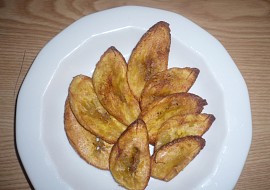 Smažený plantain (banány)