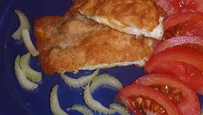Volské oko jako řízek