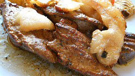 Vepřová játra na přírodno