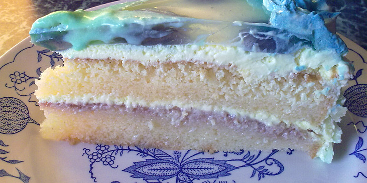 Výborný vanilkový dortík