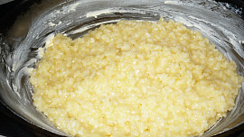 Zapečený rýžový moučník