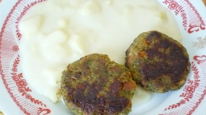 Brokolicové karbanátky s mrkvičkou