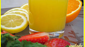 Citronovo-pomerančový  koncentrát na výrobu džusu, Naředěný nápoj