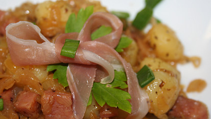 Gnocchi po česku - se zelím a slaninou