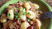 Gnocchi po česku - se zelím a slaninou