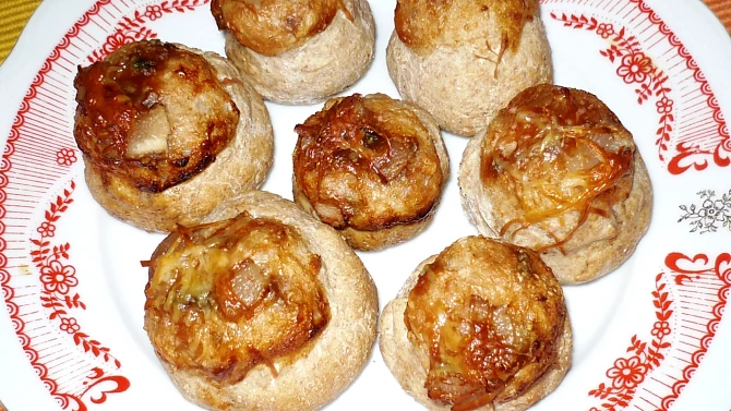 Housky se slaninou