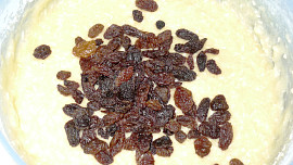 Kokosové muffiny s rozinkami