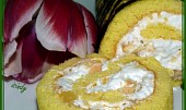 Kokosovo-ananasová roláda