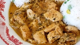 Kuřecí v cibulové marinádě