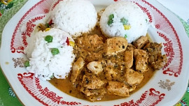 Kuřecí v cibulové marinádě