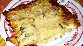 Lasagne s uzenou rybou