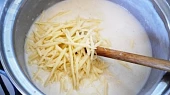 Lasagne s uzenou rybou