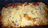 Lasagne s uzenou rybou