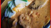 Provensálské vepřové medailonky s dvojí  paprikou  na smetaně, Provensálské vepřové medailonky s dvojí paprikou na smetaně