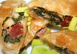 Řecké slané šátečky Spanakopita