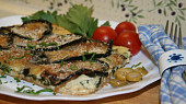 Řecký slaný koláč s listovým špenátem