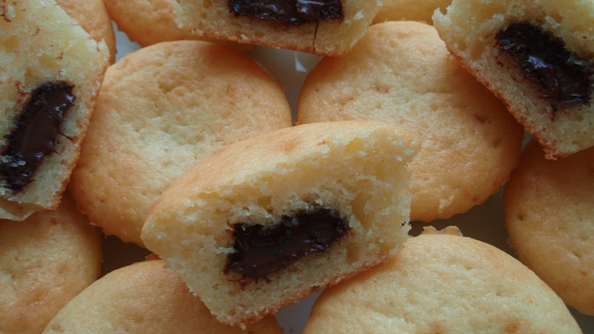Tvarohové muffiny s čokoládou, Tvarohové muffiny s čokoládou 