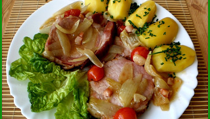 Uzená kotletka rychle a chutně